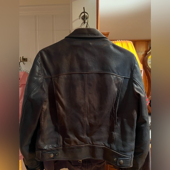 Tom Ford leather biker jacket. - Picture 2 of 3